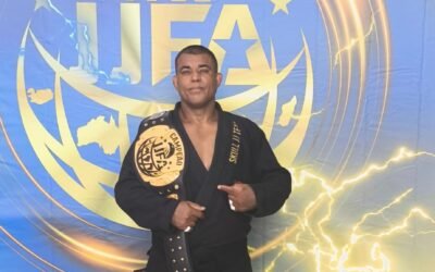 Professor Cleudson França Conquista Cinturão no Evento da JJFA