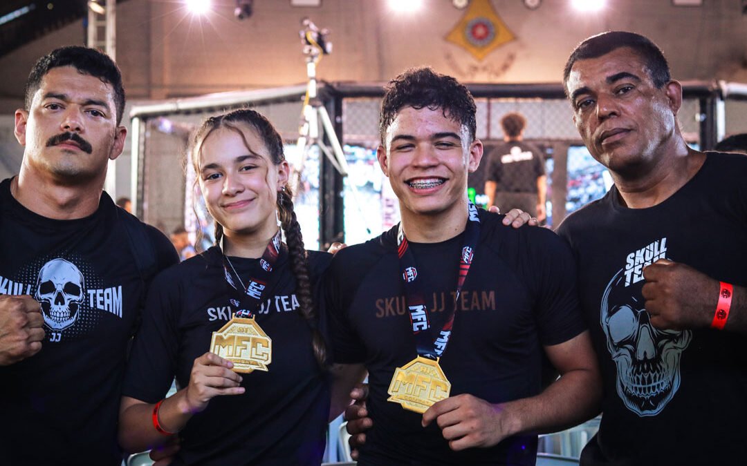 Atletas do Projeto Social Skull Team Brilham no MFC81 Combat