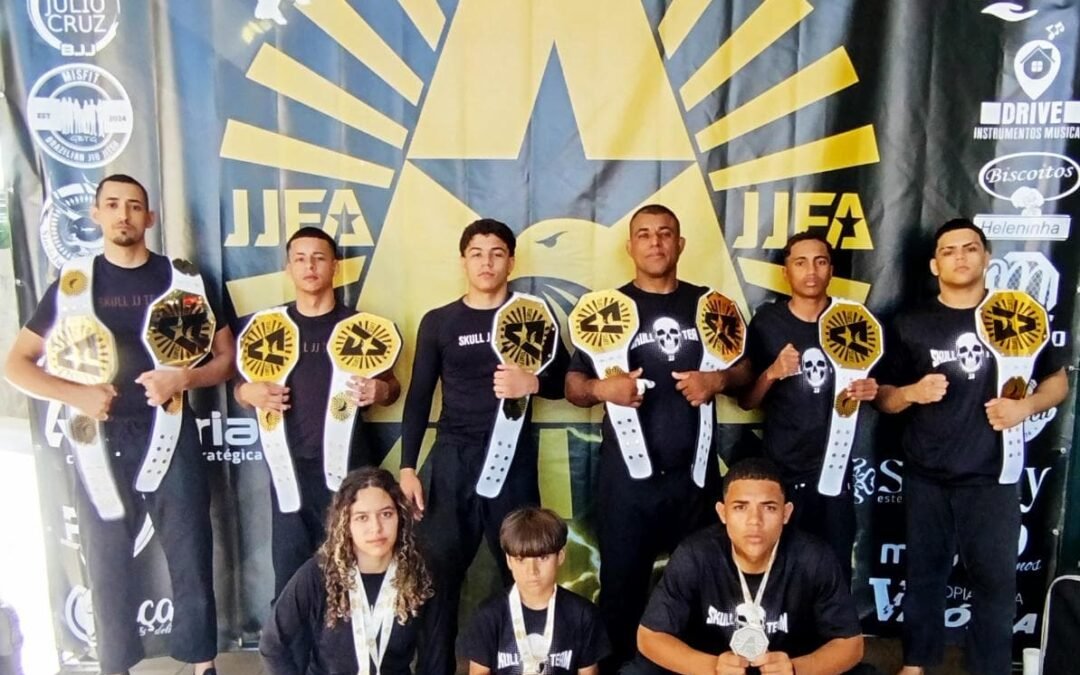 Associação Skull Jiu-Jitsu Fé & Esperança se destaca na 6ª edição do Jiu-jitsu For All