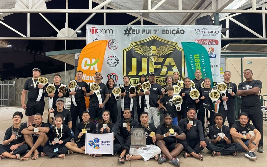 Associação Skull Conquista 19 Cinturões no JJFA 7ª Edição em Belo Horizonte
